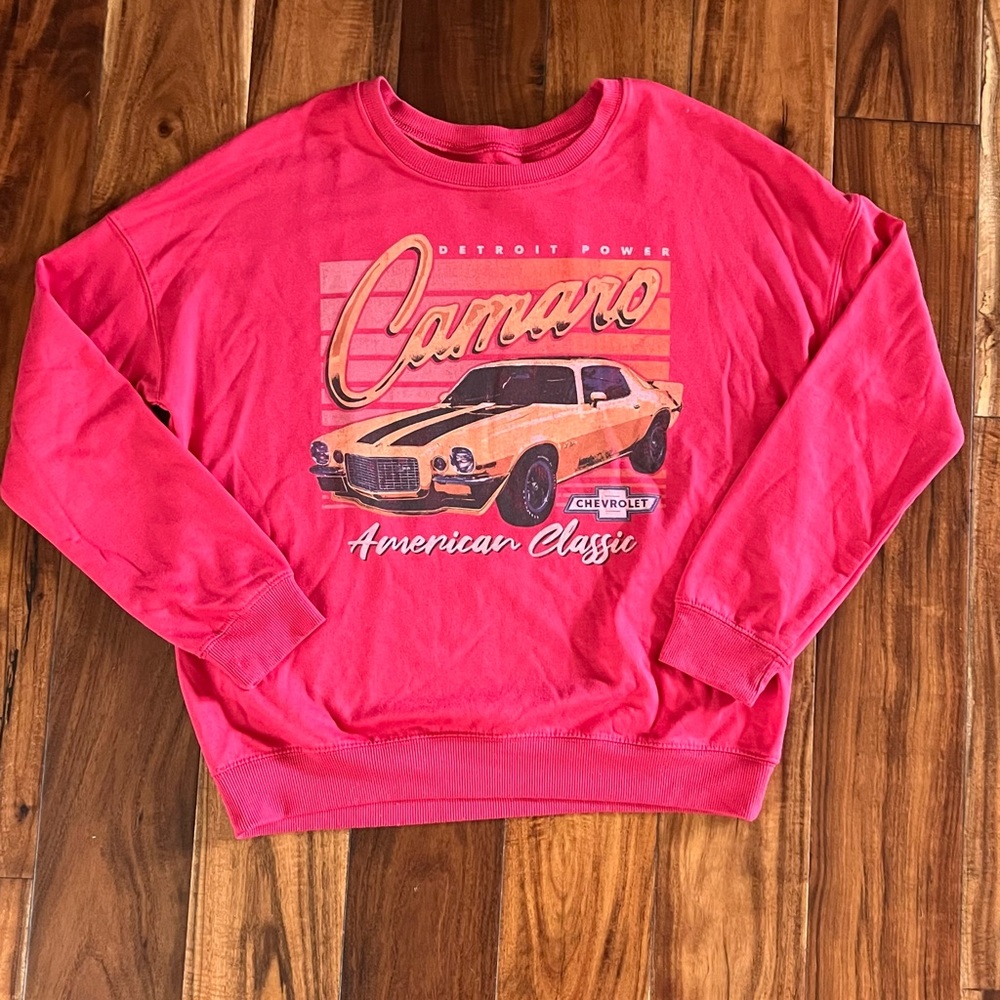 Camaro Graphic Crewneck Sweatshirt from General Motors